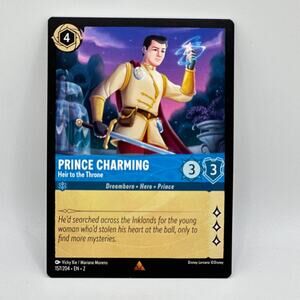 Lorcana Rise Floodborn - Prince Charming - Heir to the Throne nonfoil
